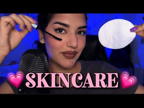 ASMR Nos Hacemos el Skincare mientras Hablamos ❤️👩🏽‍🤝‍👩🏻