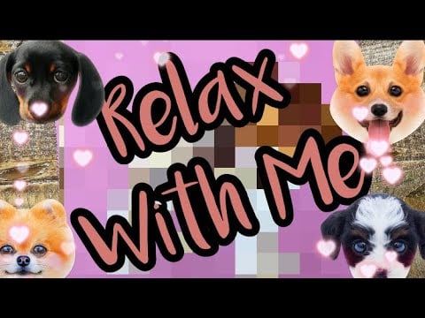 ASMR Visual & Sound Triggers: Puppy Sticker Puzzle #791