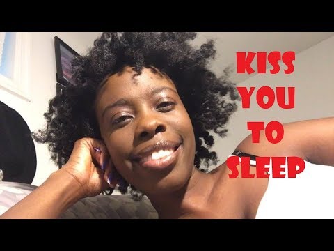 ASMR~ GIRLFRIENED kisses you goodnight