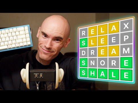 [ASMR] Playing Wordle Until You Fall Asleep