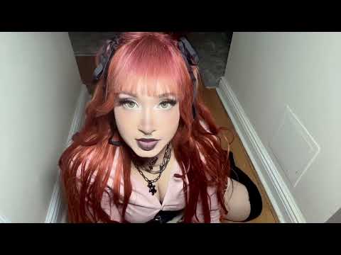 ASMR with a Goth