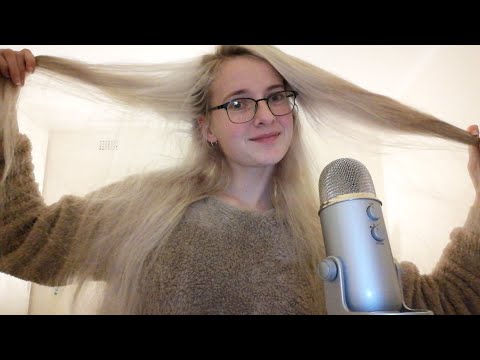 ASMR | Hair Over Mic Brushing | Hair Brushing Sounds (NO TALKING)