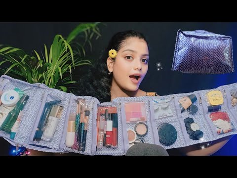 ASMR | What's In My Makeup Bags | 👜😱💄