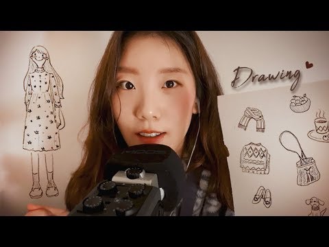 ASMR｜스르륵 잠이 오는 연필 드로잉 :) ✎ Relaxing drawing for sleep