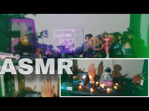 ASMR • Tour pelo meu cenário * caseirinho * #asmr