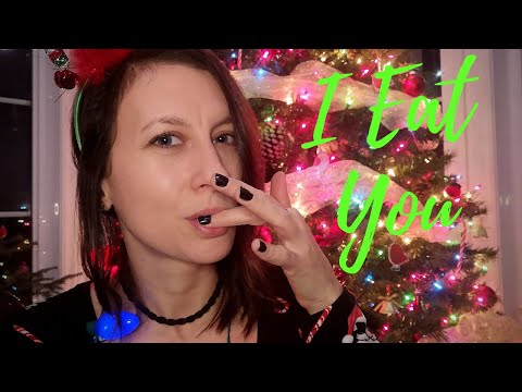 ASMR * I Eat Your Face * No-Talking, Holiday Version 🎄🎁