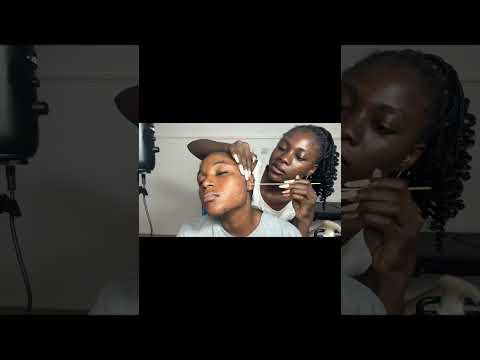 ASMR EAR CLEANING AND NITPICKING, SPIT PAINTING, EAR LICKING, EAR EATING, EAR BITTING, SCALP SCRATCH