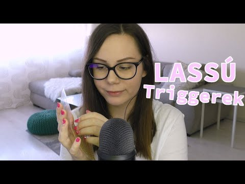 [Magyar ASMR] Lassú és ritmikus triggerek