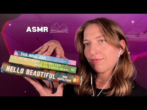 ASMR New Book Haul 📚 Sleepy & Relaxing Book Triggers 💕