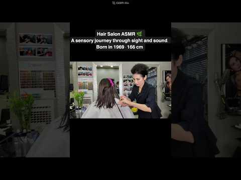 Hair Salon ASMR: Visual and Auditory Activation # Digital Setting Perm for Bouncy and Long-lasting C