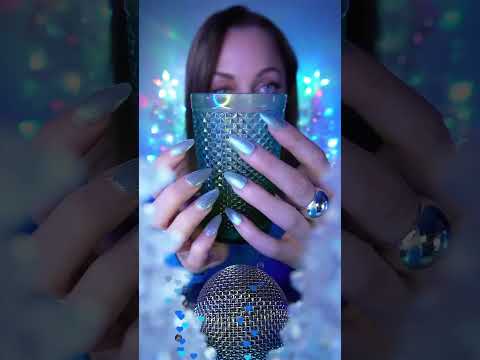 Glass Cup ASMR 🫠💙💤 #asmr #asmrsounds #asmrvideo #livestream