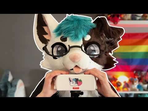 [Furry ASMR] Playing with your precious ears (SR3D mic test!)