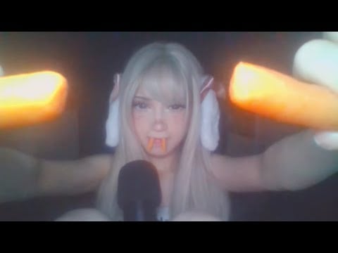 loser bunny girl eats carrots ASMR