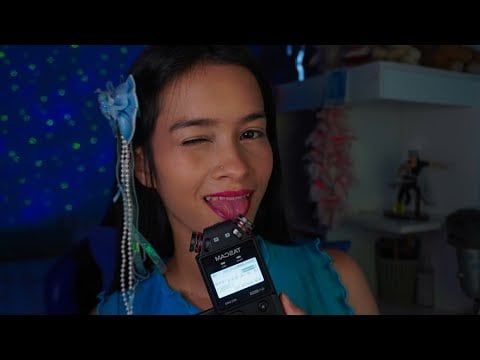 ASMR | Sons Boca de Orelha a Orelha no Tascam