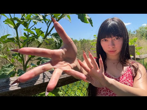 ASMR Hypnotizing Hand Movements & Inaudible Whispers