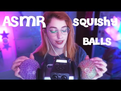 ASMR NO TALKING - BOLAS SLIME SQUISHY BLANDITAS  Y ORBEEZ