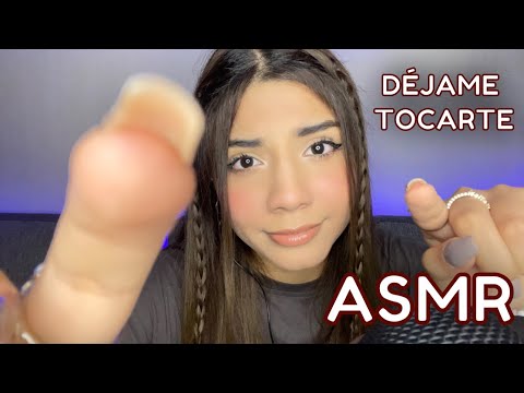 ASMR ESPAÑOL / DÉJAME TOCARTE LA CARITA + VISUAL