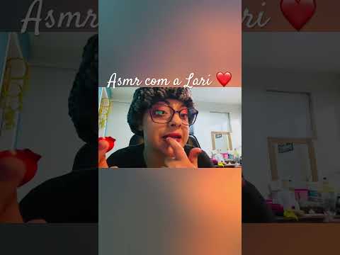 Asmr testando brilho labial #asmr