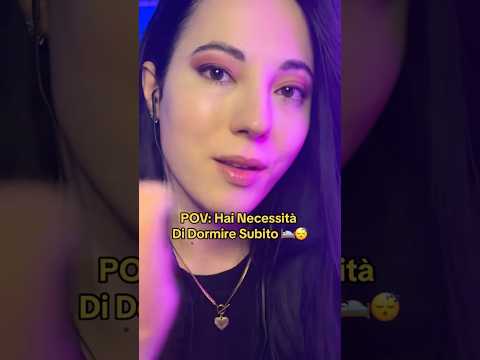 Pov: Hai necessità di dormire subito ASMR