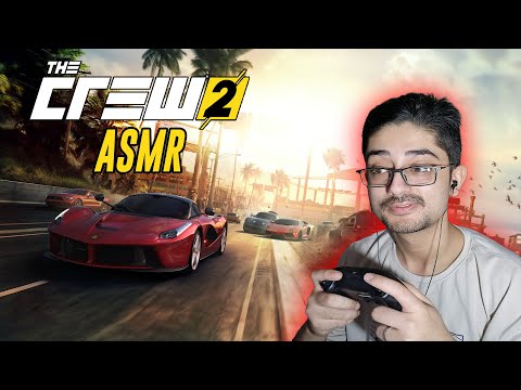 ASMR The Crew 2 Gaming Video (Whispering Hindi Commentary)