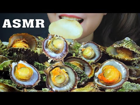 ASMR COOKING THORNY OYSTERS WITH PAPAYA SALAD CRUNCHY EATING SOUNDS LINH-ASMR