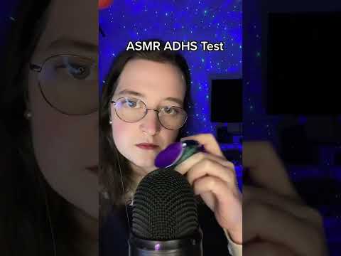 ASMR ADHS Test #shorts #asmrshorts #asmr