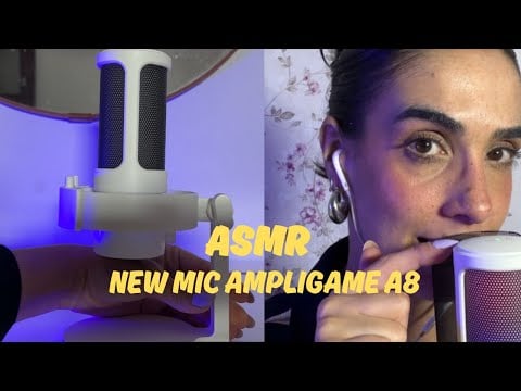 (asmr) FIFINE AMPLIGAME A8 - unboxing & review