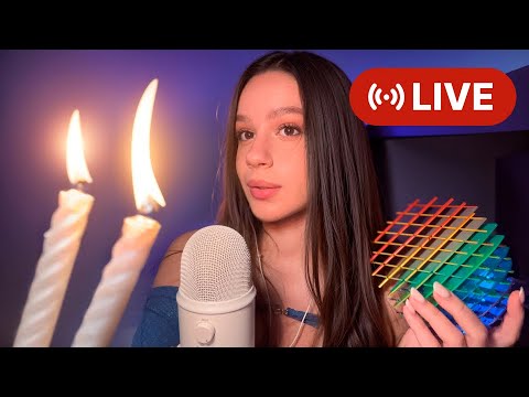 ASMR ДЛЯ СНУ😴 Найкращі тригери в прямому ефірі (нерозбірливий шепіт, тапінг, скретчінг, багс та ін.)