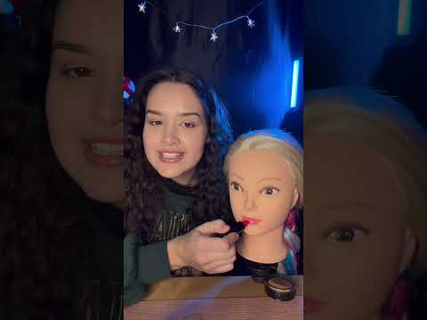 ASMR aplicado de maquiagem 💄 #makeupasmr  #asmrmaquiagem  #asmraplicado  #asmrmaquillaje