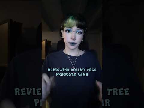 ASMR Reviewing Dollar Tree Products