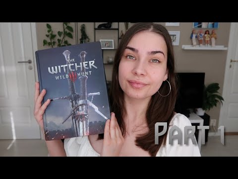 ASMR The Witcher 3: Wild Hunt Collector's Edition Strategy Guide Part 1