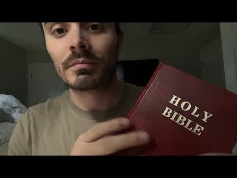 ASMR Bible Reading For Protection in Times of Danger 