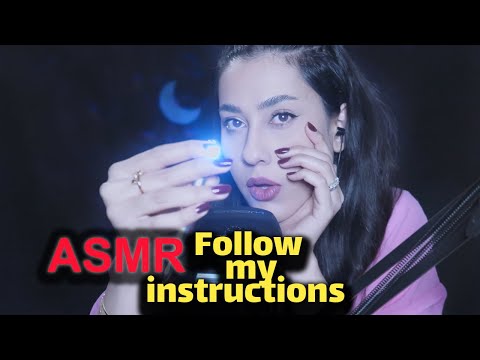 Follow my instructions for sleep and relaxation | ASMR
