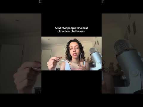 old school asmr grwm #asmr