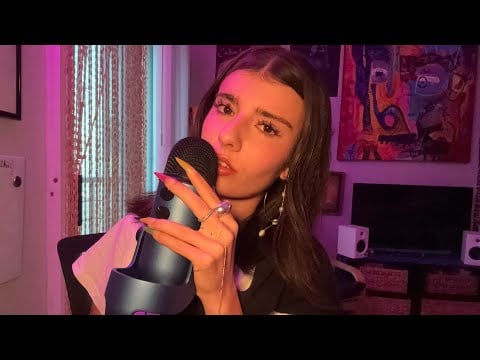 [ASMR] MOUTH SOUNDS, FACE TRACING, TEETH TAPPING