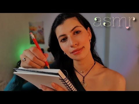 ASMR po polsku SZKICUJĘ CIĘ roleplay ✏️