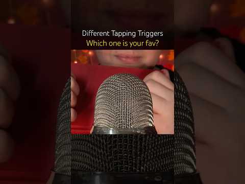 Different Tapping Triggers! #asmr