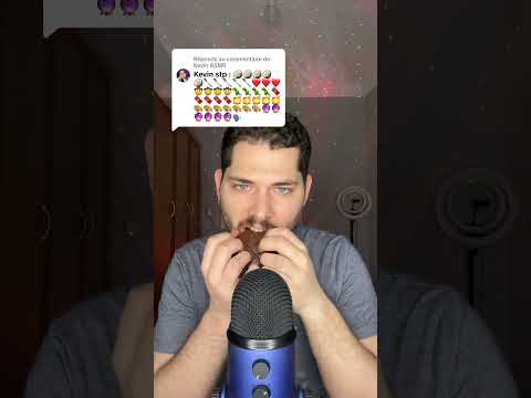 ASMR EMOJI CHALLENGE 🥥🥄❤️🤠🦖🍫🍯🎨🔮🗣️ #asmr #asmrfrançais #emojichallenge #shorts