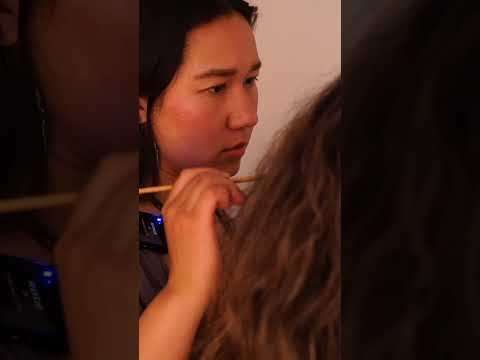 Part 5 | More Knitting Needle Scalp Check w/ Sister #asmr #asmrsleep #asmrvideo #realpersonasmr