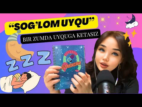 ASMR. UYQU KLINIKASI. TASHVISHDAN QUTULING. Qo’l harakatlari, olov triggeri
