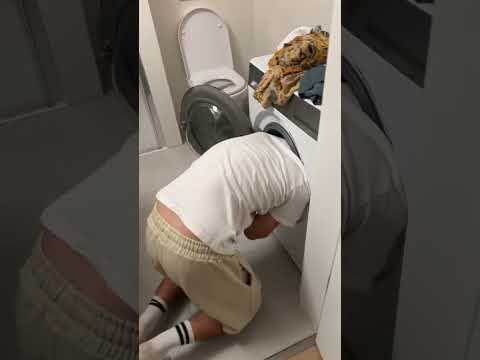 He got stuck