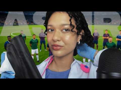 ASMR: CUIDANDO DE VOCÊ JOGADOR DE FUTEBOL