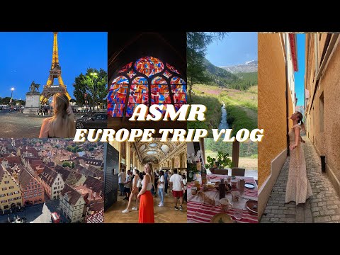 ASMR | EUROPE TRIP VLOG