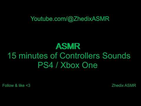 ASMR The Good Sounds of Controllers PS4 / Xbox One