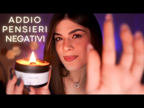 ELIMINO I TUOI PENSIERI NEGATIVI BRUCIANDOLI 🔥Candle with Soft Crackling Sounds ASMR