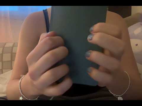 lofi asmr fast tapping on my school supplies 📚 (no talking)