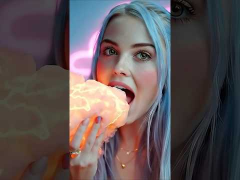 Tasting a Mini Lightning Storm Cloud 🍬⚡ | Ultra-HD ASMR Experience