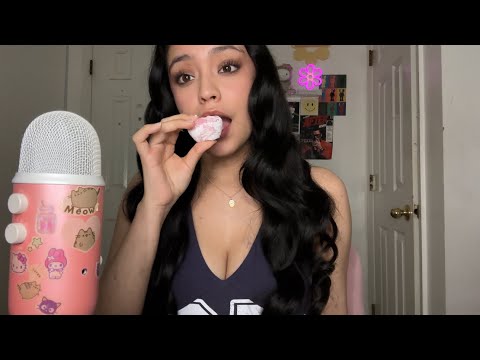 ASMR mochi mukbang