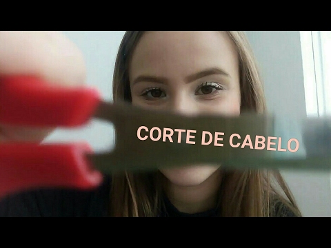 ASMR - Cabeleireira, Haircut, Cortando o seu Cabelo