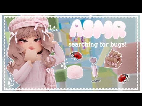 ꒰ roblox asmr 🌸 ꒱ ⋆˚࿔ searching for BUGS in your hair .ᐟ 𝜗𝜚˚⋆